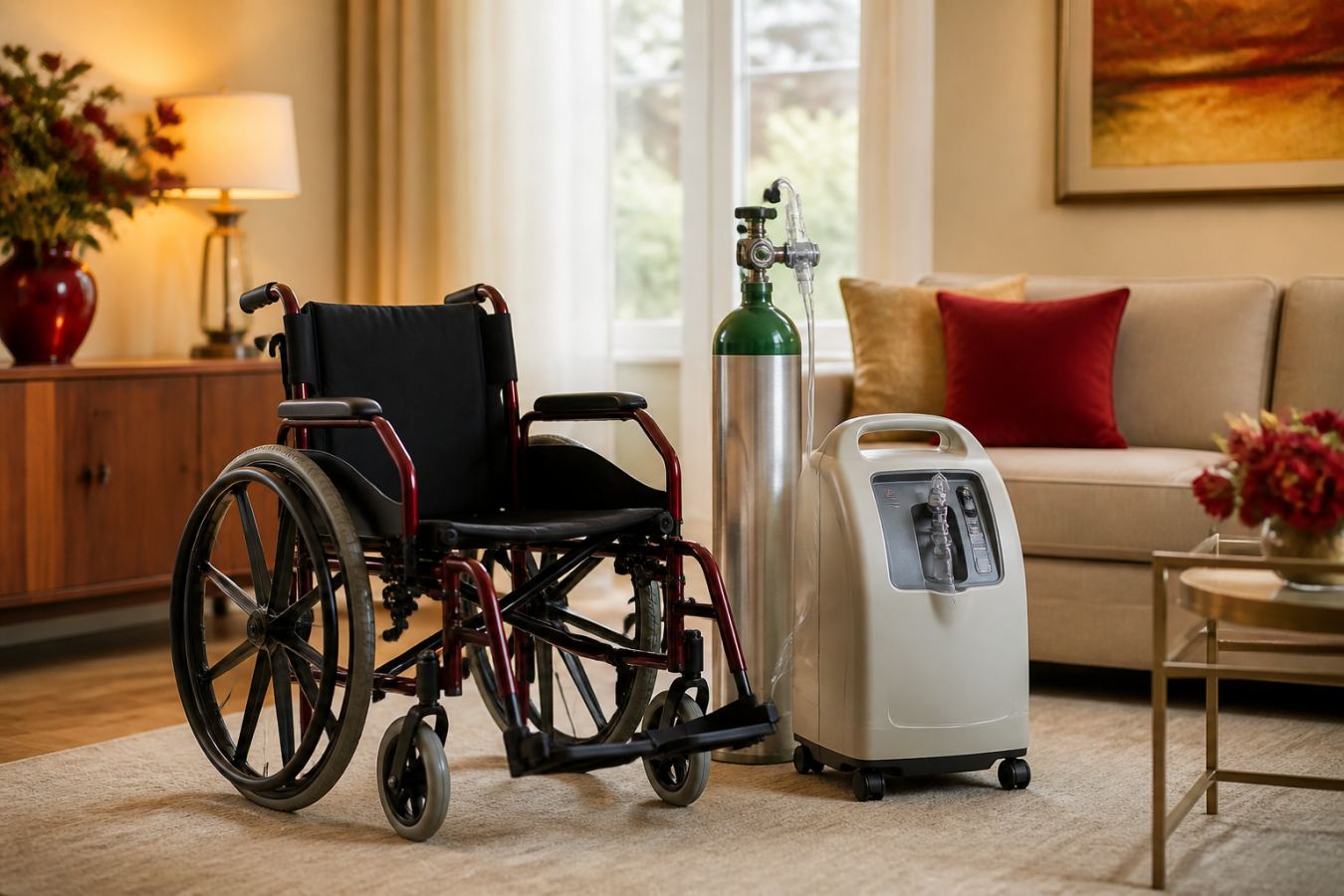 Sewa Kursi Roda, Oksigen & Hospital Bed